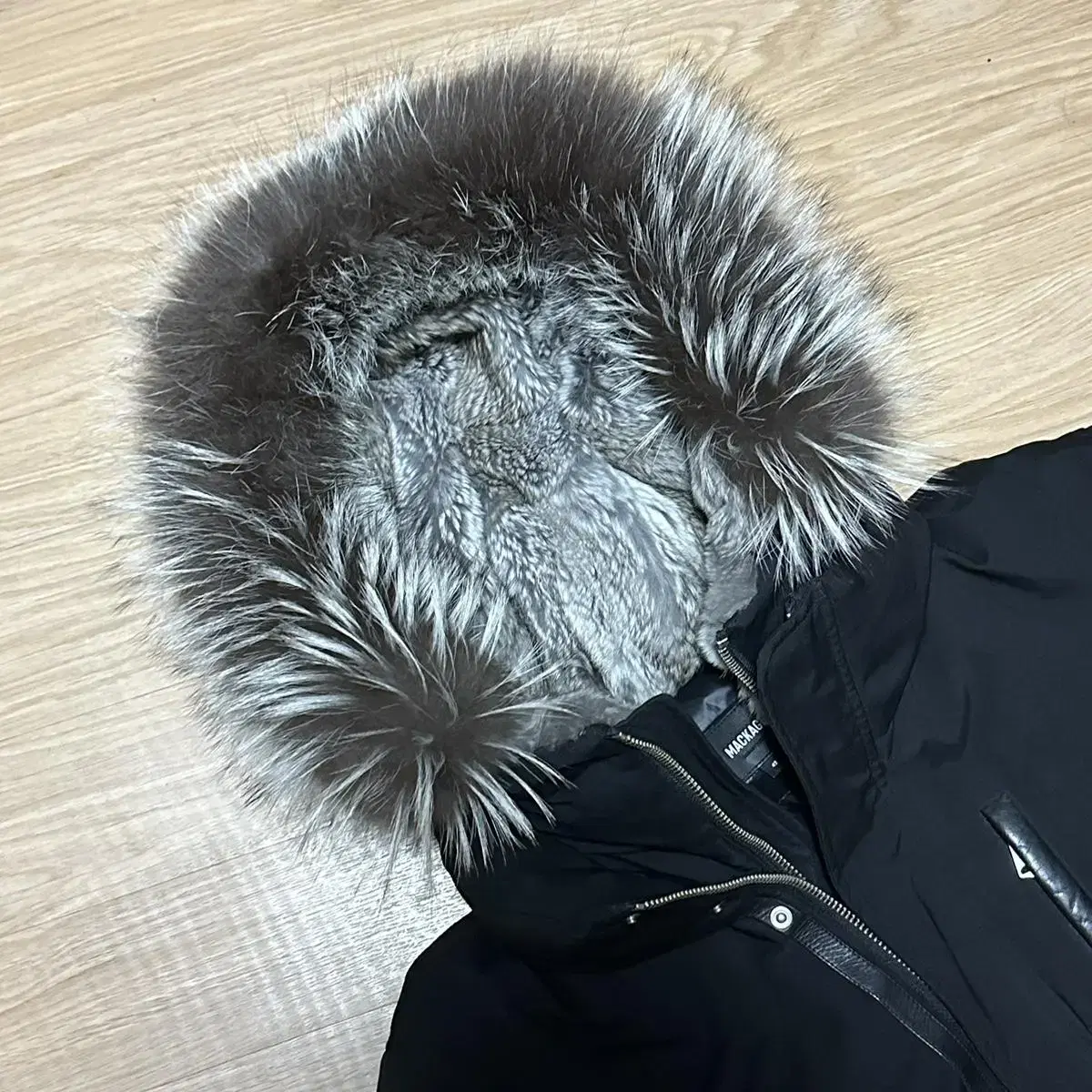 42size) 맥케이지 딕슨 19-20fw 실버퍼